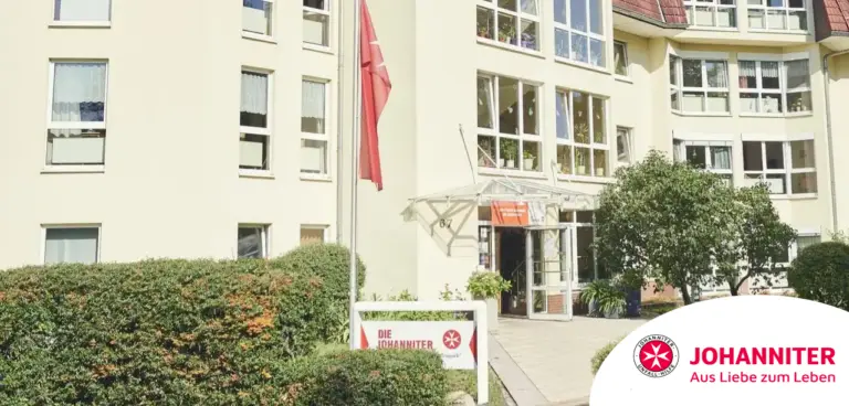 Ein Pflegeheim der Johanniter, sinnbildlich für Tipps zum Umzug ins Pflegeheim